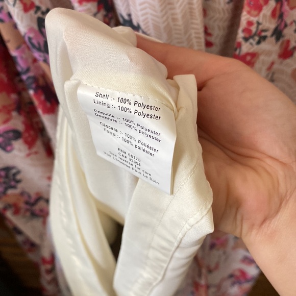 Myra Reynu Taandon Floral Lined Maxi Skirt. Size 10 - Picture 7 of 12